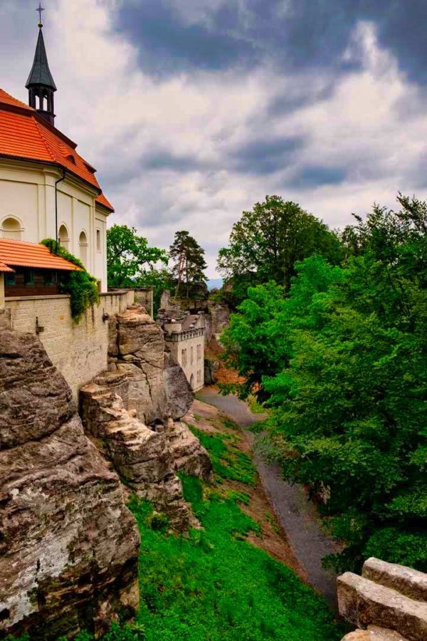 Ausflugsziele im Böhmischen Paradies » Burg Valdštejn und Stadt Turnov