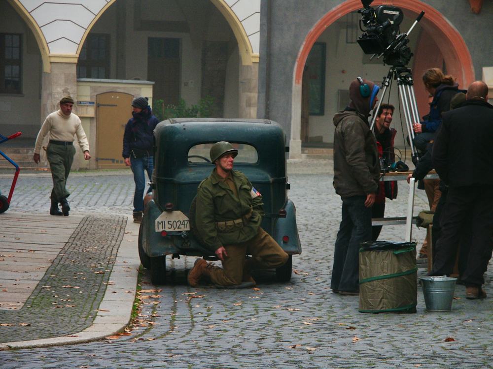 Görliwood, Untermarkt Görlitz Dreharbeiten Filmstadt