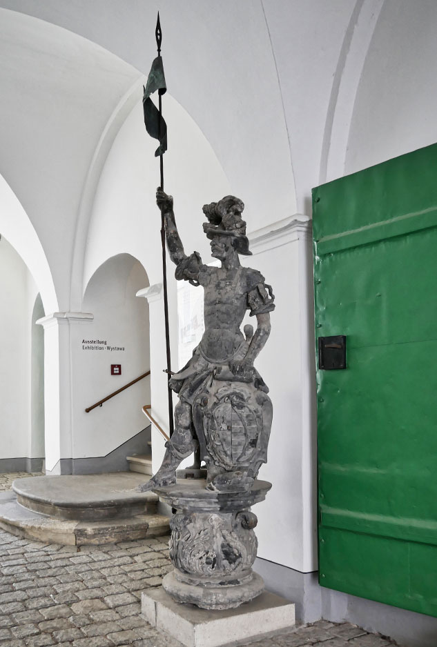 Georgsbrunnen original figur