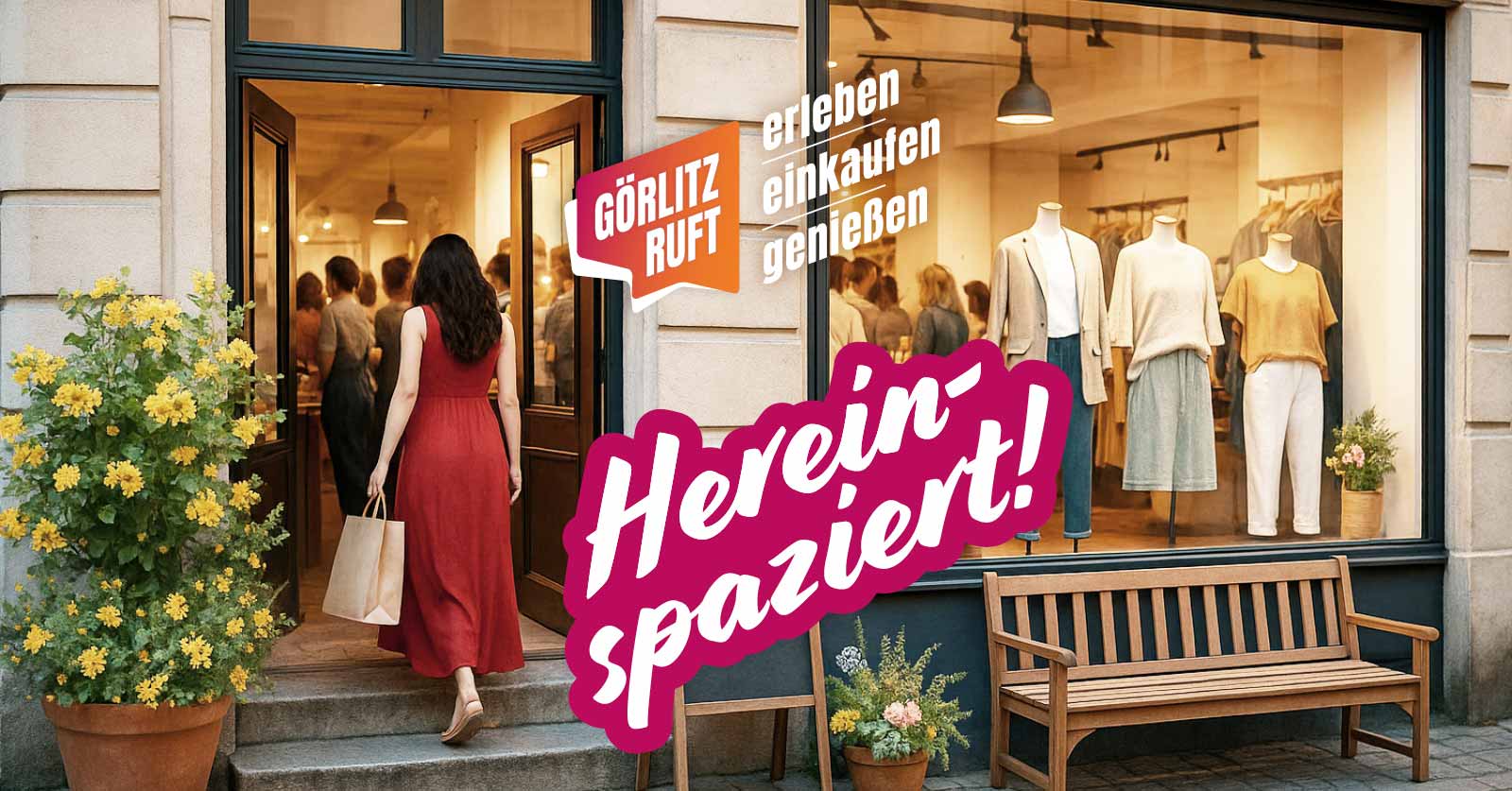 Görlitzer Shoppingabend in der Innenstadt „HEREINSPAZIERT“ am 06. Juni 2025