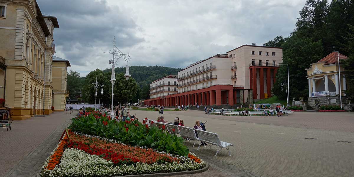 Polen Stadt Bad Krynica