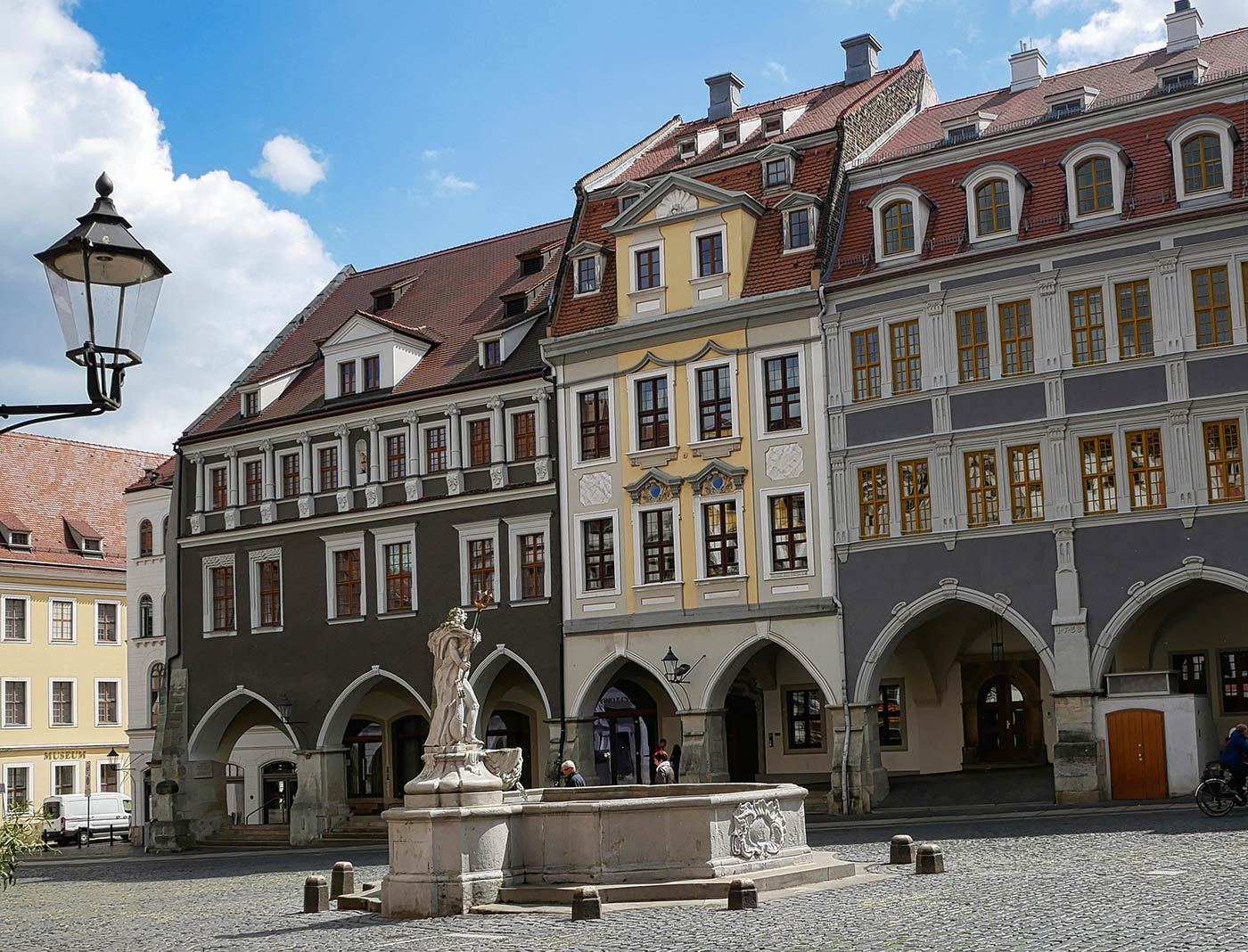 Neptunbrunnen Untermarkt Goerlitz