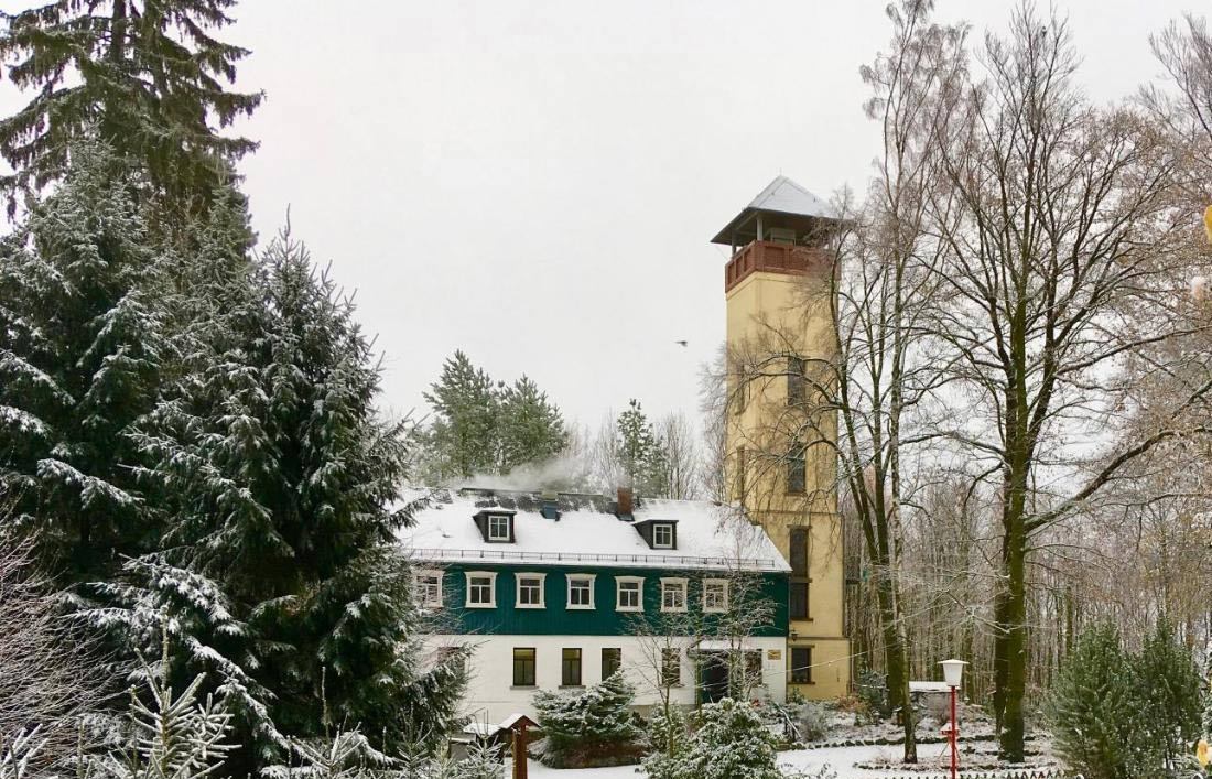 Aussichtsturm Prinz-Friedrich-August Höhe & Bergrestaurant mit Baude