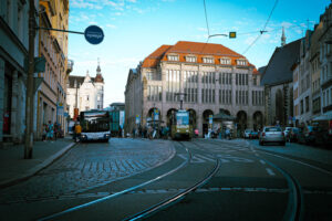Der Demianiplatz in Görlitz – den größten Platz der Stadt…