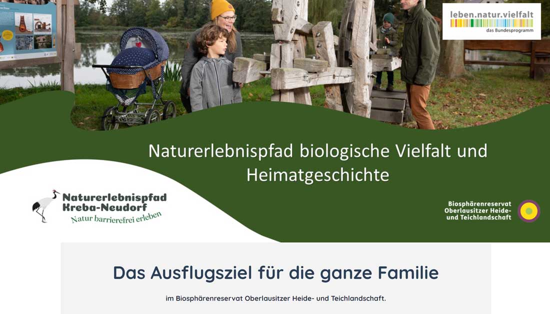 Erlebnispfad KrebaNeudorf Natur entdecken & Urlaubshof Turmblick