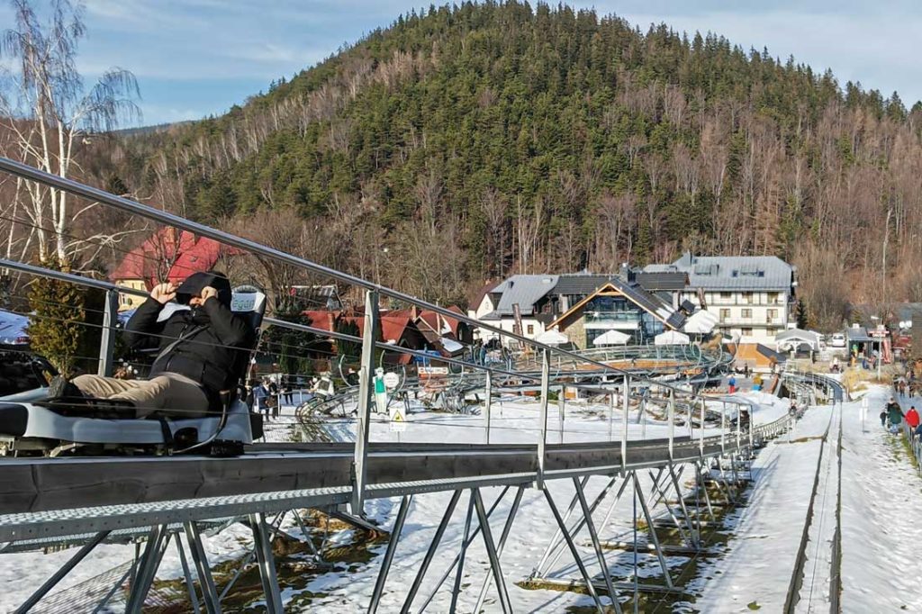 rodelbahn karpacz mit kindern rodelbahn karpacz mit kindern